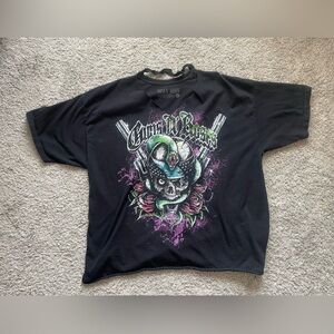 Guns N’ Roses Hard Metal Graphic Tee Women’s Size XL Band Music Rock